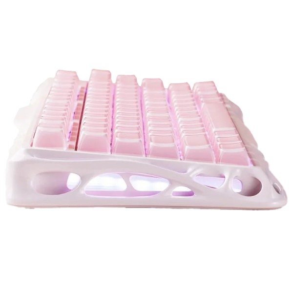Фото - Клавиатура беспроводная игровая GravaStar Mercury K1 Sakura Pink (GS_K1_P_PNK)