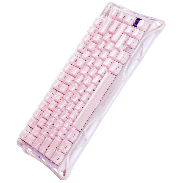 Фото - Клавиатура беспроводная игровая GravaStar Mercury K1 Sakura Pink (GS_K1_P_PNK)