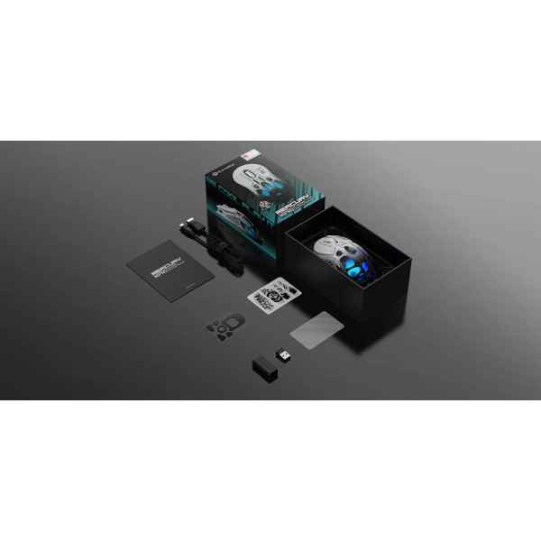 Фото - Миша бездротова ігрова GravaStar Mercury M1 Pro BT/WL/USB-A RGB (GRAVASTARM1PRO_GBLK)