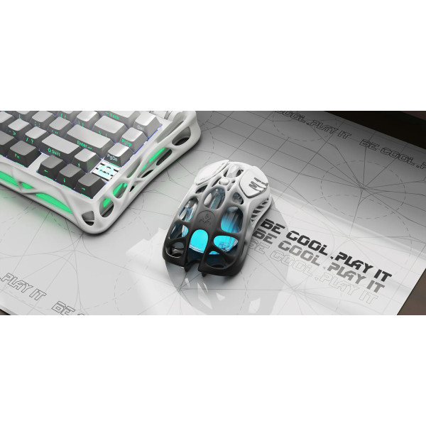 Фото - Миша бездротова ігрова GravaStar Mercury M1 Pro BT/WL/USB-A RGB (GRAVASTARM1PRO_GBLK)