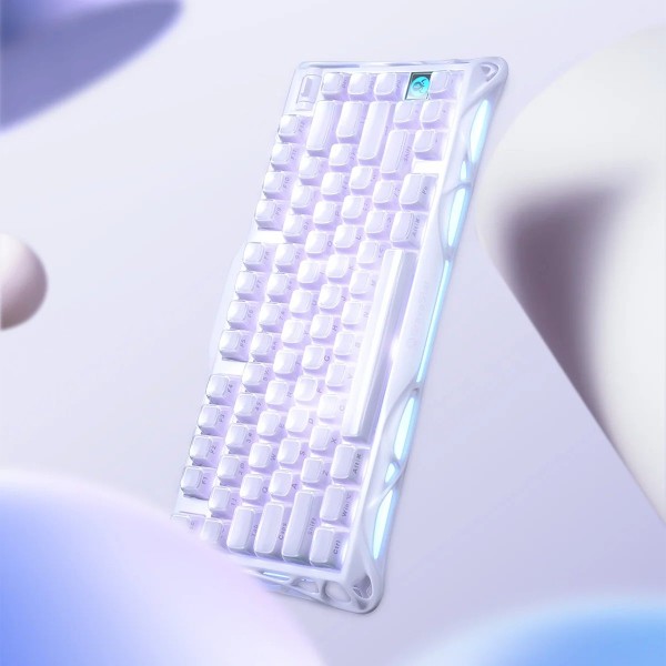 Фото - Клавиатура беспроводная игровая GravaStar Mercury K1 Lavender Purple (GSK1_PL)