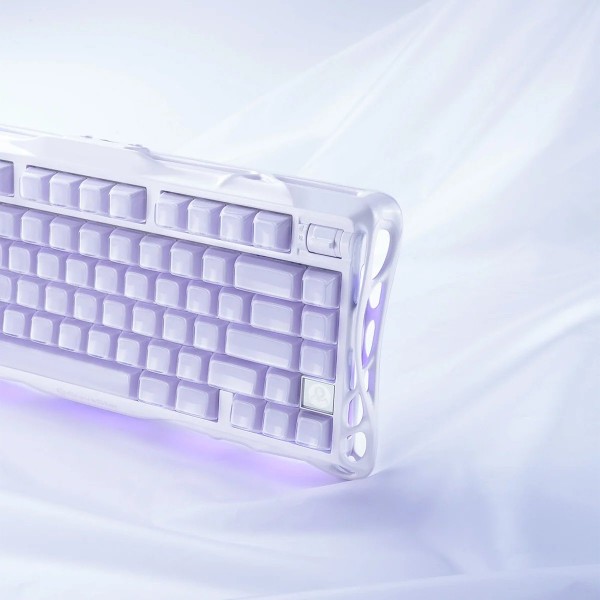 Фото - Клавиатура беспроводная игровая GravaStar Mercury K1 Lavender Purple (GSK1_PL)