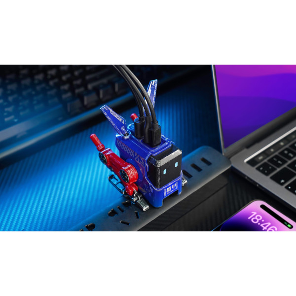 Фото - Мережевий зарядний пристрій GravaStar Alpha65 65Вт 2XUSB-C/USB-A (GRAVASTARA65_OPP_EUK)
