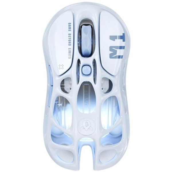 Фото - Мышь беспроводная игровая GravaStar Mercury M1 Pro Ice Blue (GRAVASTARM1PRO_BLU)