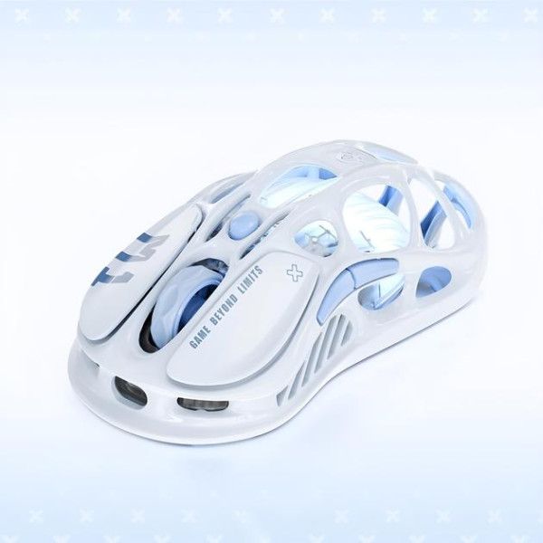 Фото - Мышь беспроводная игровая GravaStar Mercury M1 Pro Ice Blue (GRAVASTARM1PRO_BLU)