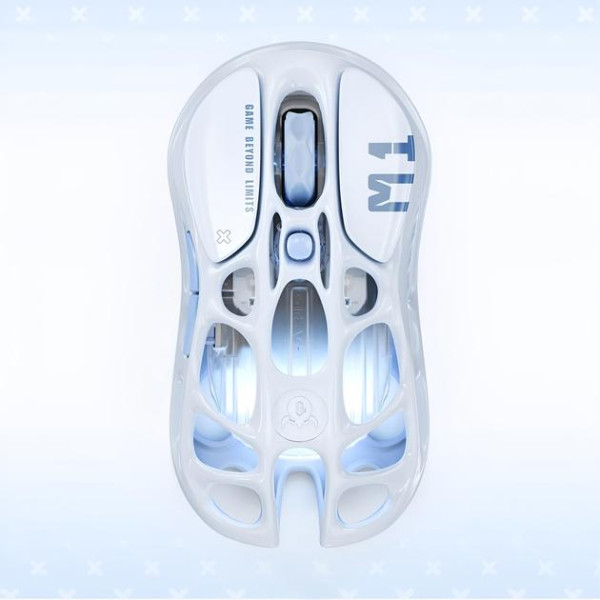 Фото - Мышь беспроводная игровая GravaStar Mercury M1 Pro Ice Blue (GRAVASTARM1PRO_BLU)