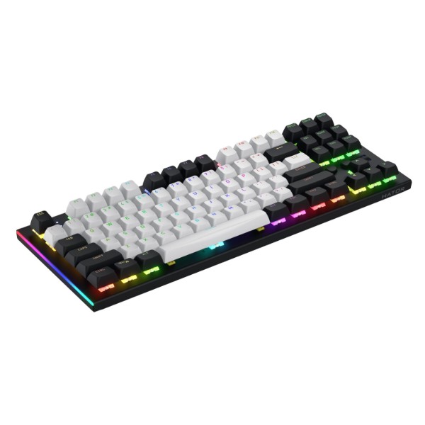 Фото - Клавиатура проводная игровая Hator Gravity TKL Orange Black (HTK560)