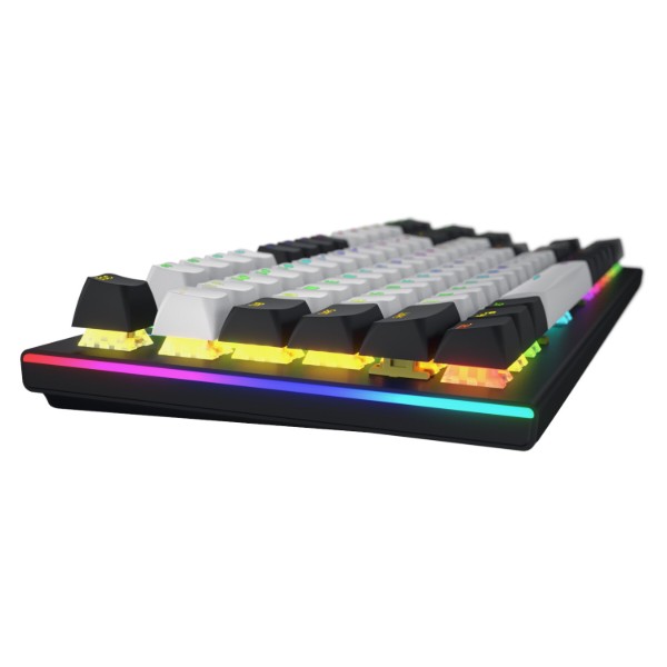 Фото - Клавиатура проводная игровая Hator Gravity TKL Orange Black (HTK560)