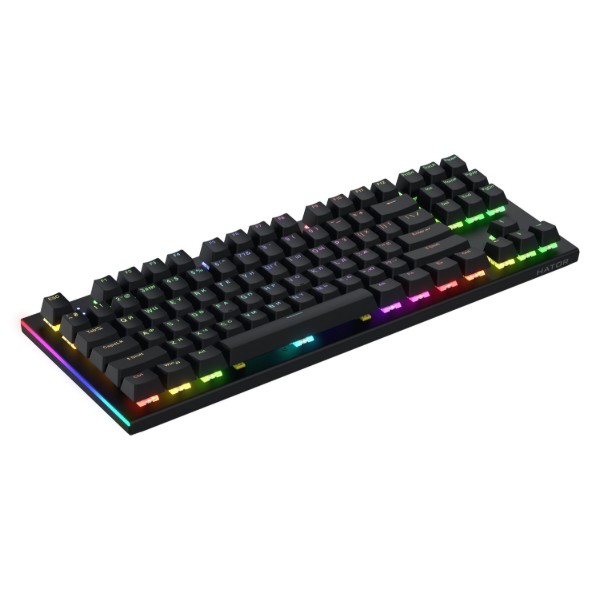 Фото - Клавіатура дротова ігрова Hator Gravity X TKL Orange USB Black (HTK550UA)