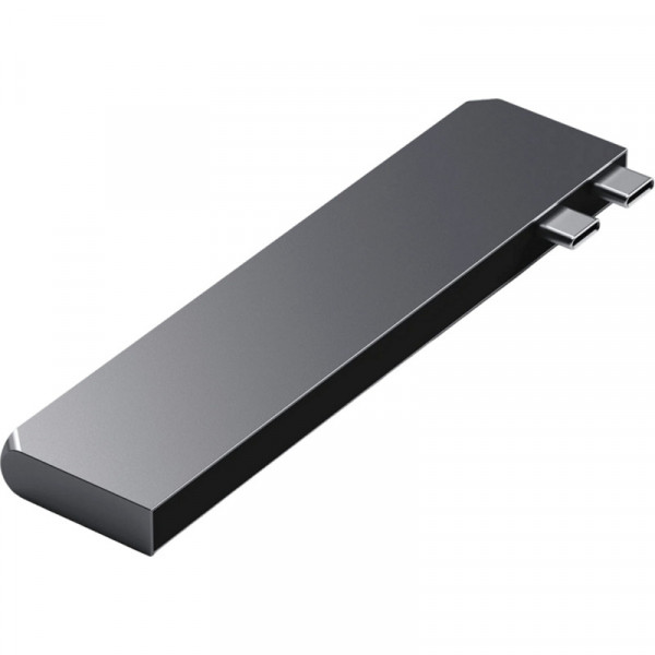 Фото - Хаб USB Satechi Aluminum USB-C Pro Hub Slim Adapter Space Gray (ST-HUCPHSM)