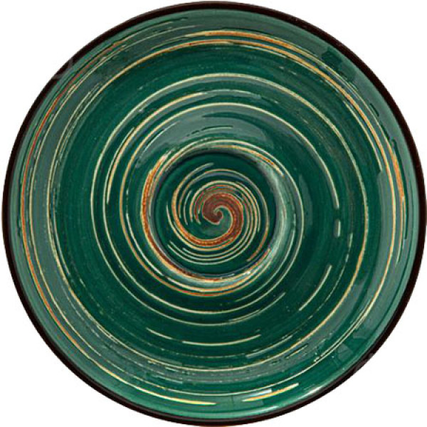 Фото - Блюдце Wilmax Spiral Green 15 см (WL-669536 / B)