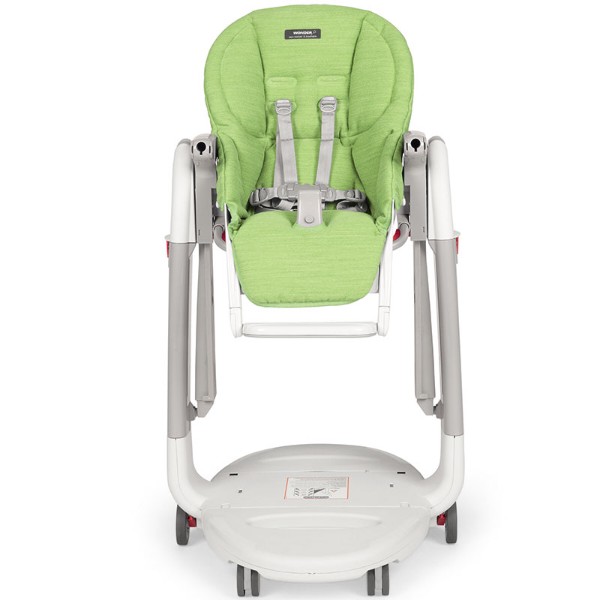 Фото - Стульчик-качалка для кормления Peg-Perego Tatamia Follow Me Wonder Green (пятноустройчивый зеленый)