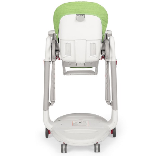 Фото - Стульчик-качалка для кормления Peg-Perego Tatamia Follow Me Wonder Green (пятноустройчивый зеленый)