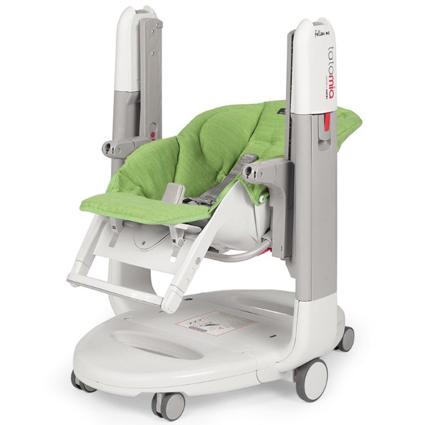 Фото - Стульчик-качалка для кормления Peg-Perego Tatamia Follow Me Wonder Green (пятноустройчивый зеленый)