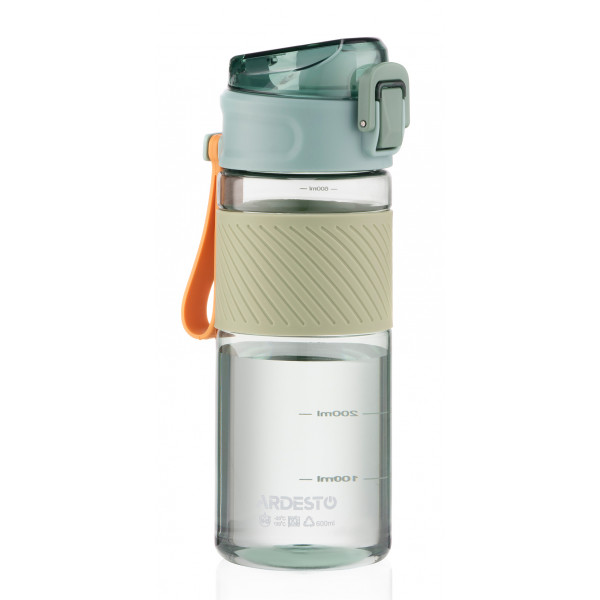 Фото - Пляшка для води Ardesto Active 600 мл Green (AR2260PG)