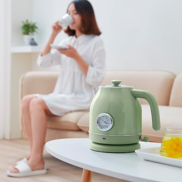 Фото - Електричний чайник Xiaomi O’COOKER Electric Kettle Green (CS-SH01)
