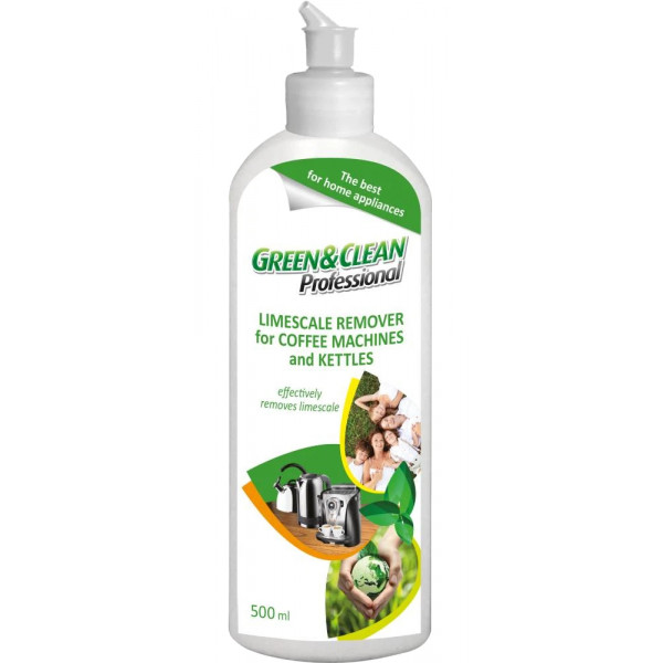 Фото - Средство от накипи для чайников Green&Clean Professional д/кофеварок и электр.чайников 500мл