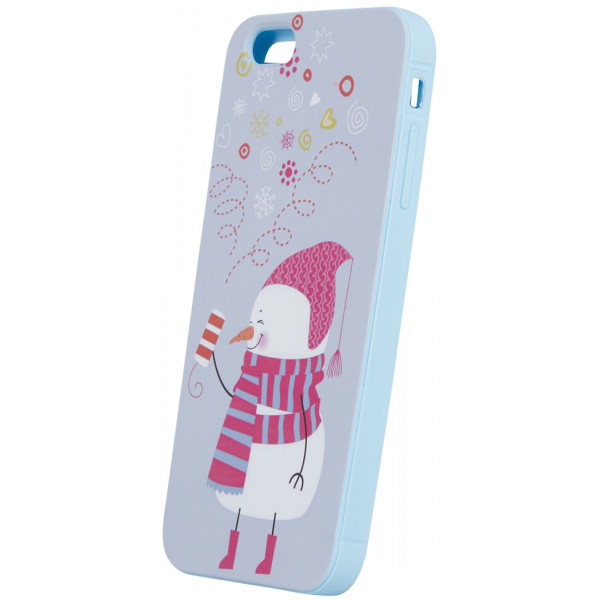 Фото - Чохол для смартфону GreenGo Silicon case Happy Snowman for iPhone 6 Plus (GSM031330)