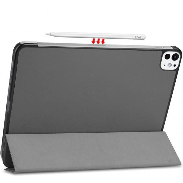 Фото - Чохол для планшету BeCover Smart Case for Apple iPad Pro 11'' M4 2024 Grey (711625)