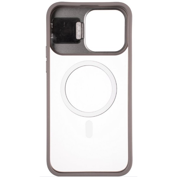 Фото - Чехол для смартфона Gelius Yoga Case Camera stand MagSafe for iPhone 14 Pro Max Gun Grey (98605)