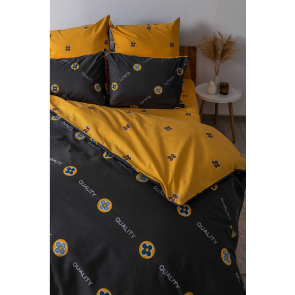 Фото - Комплект постільної білизни ТЕП Soft dreams Grey and Orange (2-03860_26022)