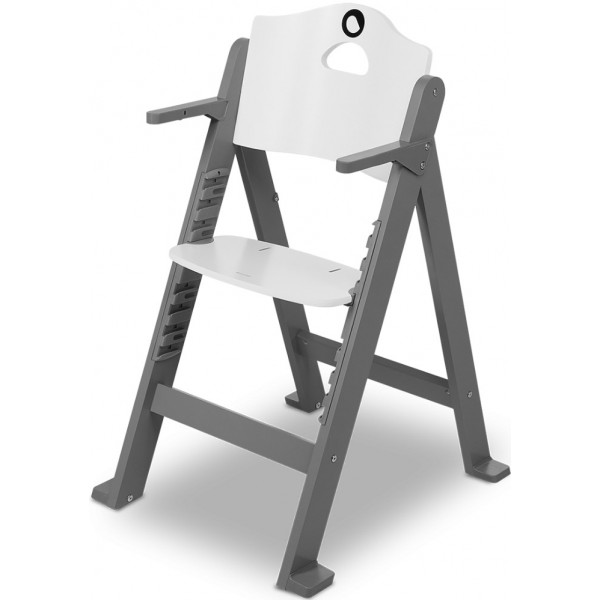 Фото - Стільчик для годування класичний Lionelo Floris Grey Stone