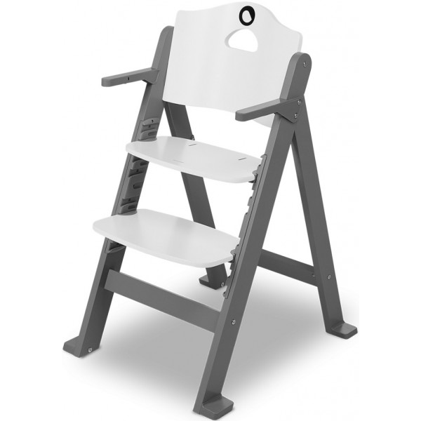 Фото - Стільчик для годування класичний Lionelo Floris Grey Stone