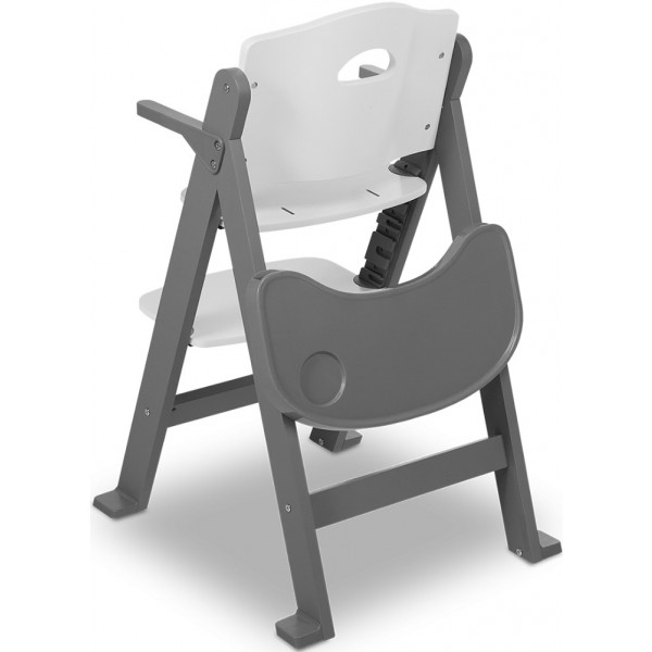 Фото - Стільчик для годування класичний Lionelo Floris Grey Stone