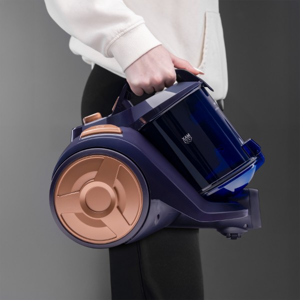 Фото - Пилосос для сухого прибирання без мішка Grifon VC82BL Gold Blue
