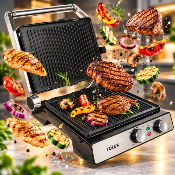 Фото - Гриль-барбекю електричний Rotex RSM550-XL MasterGrill