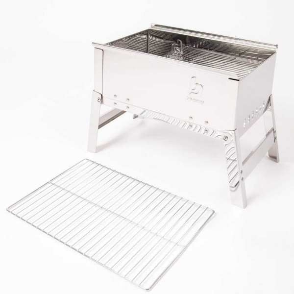 Фото - Мангал для пікніка Bo-camp Compact Delux Silver (8108360)