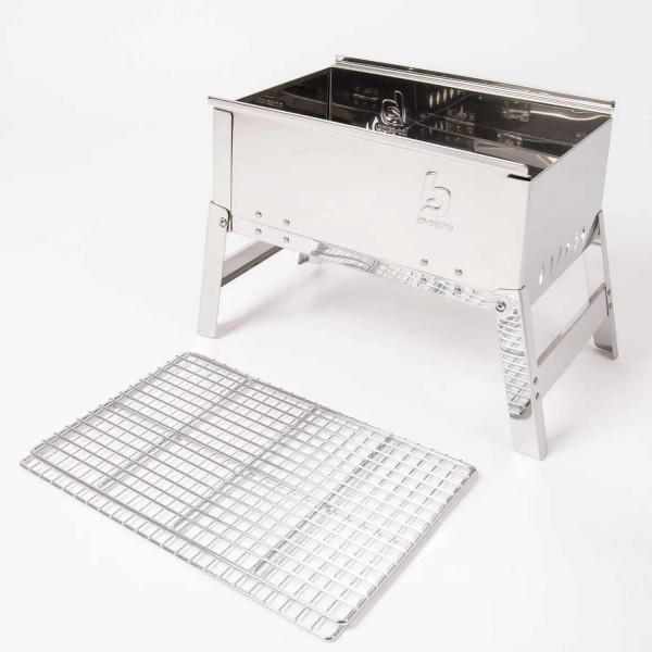 Фото - Мангал для пікніка Bo-camp Compact Delux Silver (8108360)