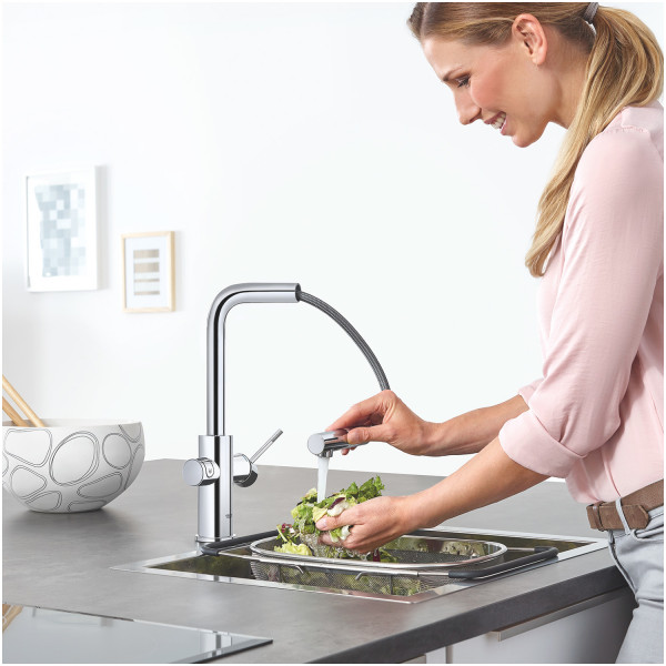 Фото - Смеситель кухонный Grohe Blue Home (31539000)