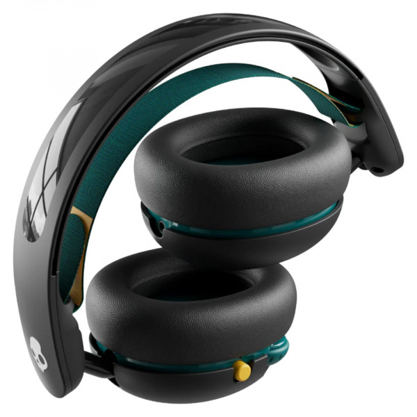 Фото - Навушники накладні бездротові Skullcandy GROM Wireless Kids Black Verdigris (S6KBW-R740)