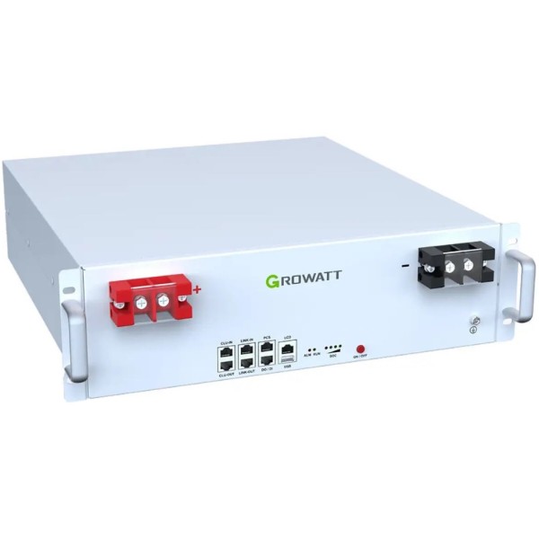 Фото - Батарея для сонячного інвертора Growatt LiFePO4 5120 Вт/год,100 А/год (Hope 5.0L-B1 C1) Фото - Батарея для сонячного інвертора Growatt LiFePO4 5120 Вт/год,100 А/год (Hope 5.0L-B1 C1)