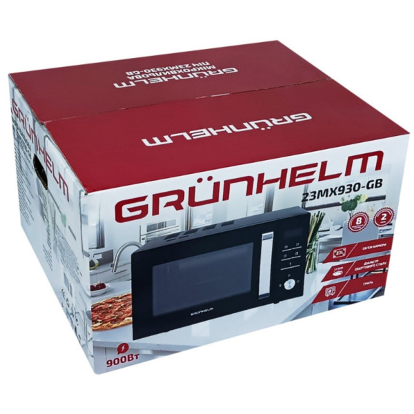 Фото - Микроволновая печь (СВЧ) Grunhelm 23MX930-GB