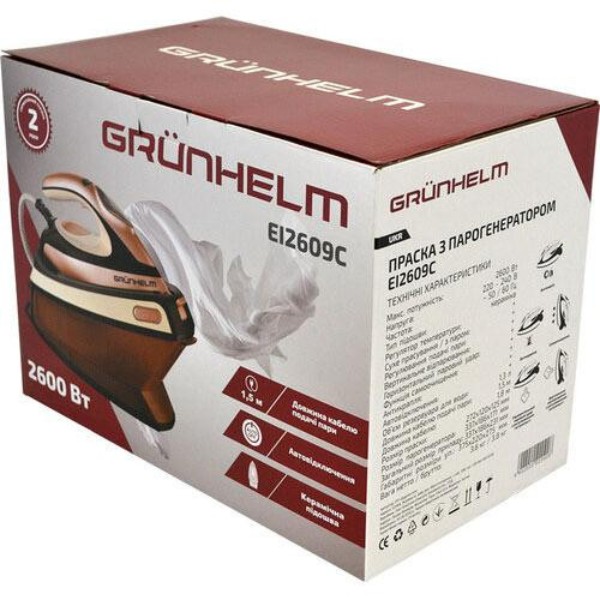 Фото - Утюг с парогенератором Grunhelm EI2609C
