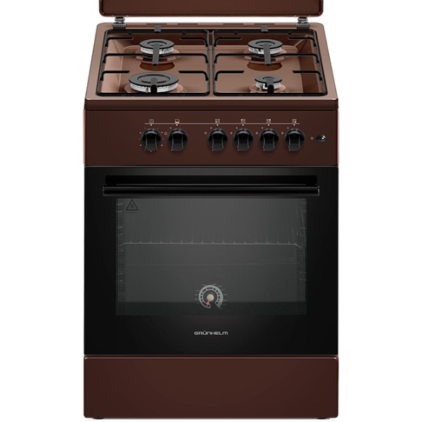 Фото - Плита газовая Grunhelm G4FM6612BR Фото - Плита газовая Grunhelm G4FM6612BR