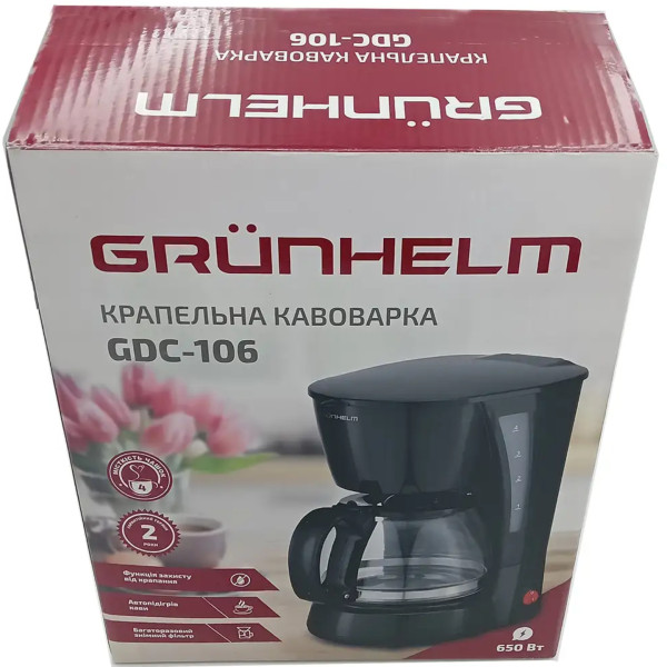 Фото - Кавоварка крапельна Grunhelm GDC-106