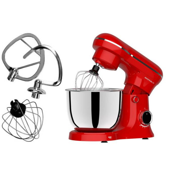 Фото - Кухонная машина Grunhelm GKM0015R Red