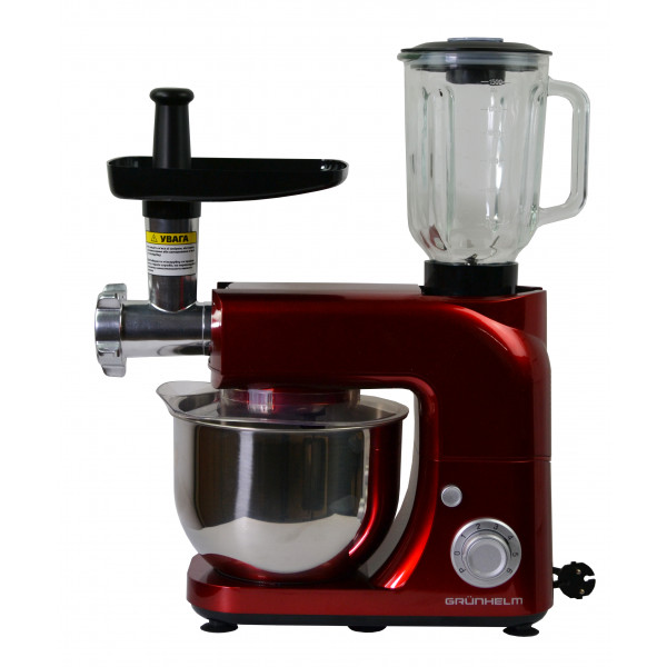 Фото - Кухонна машина Grunhelm GKM0022R Фото - Кухонна машина Grunhelm GKM0022R