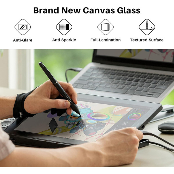 Фото - Графічний планшет Huion Kamvas 13 Gen 3 (GS1333) + рукавичка