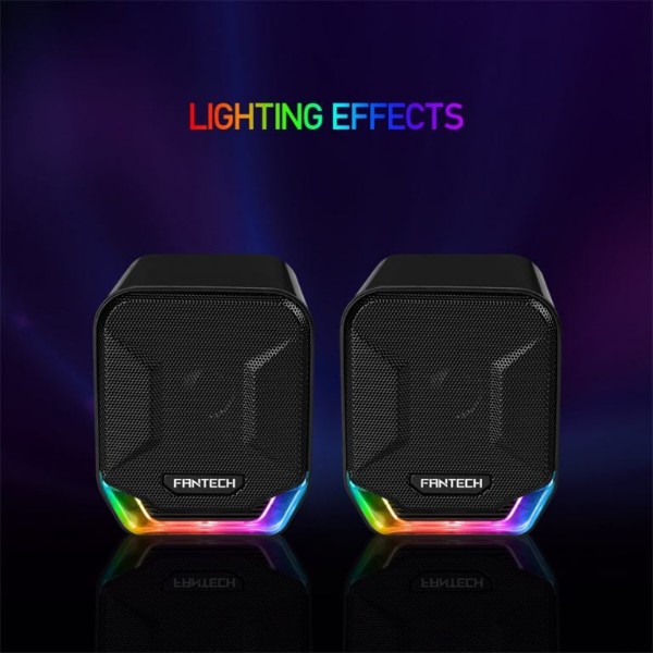 Фото - Комп'ютерна акустика компактна 2.0 Fantech GS-202/11469 Black