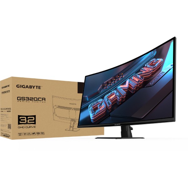 Фото - Монітор ігровий Gigabyte GS32QCA Gaming