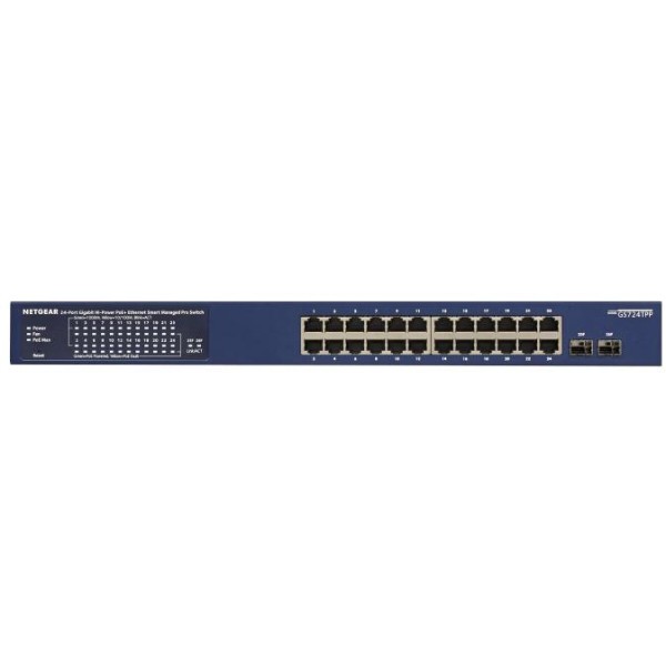 Фото - Коммутатор локальної мережі (Switch) Netgear GS724TP-300EUS