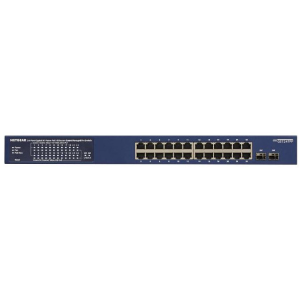Фото - Коммутатор локальної мережі (Switch) Netgear GS724TPP-300EUS