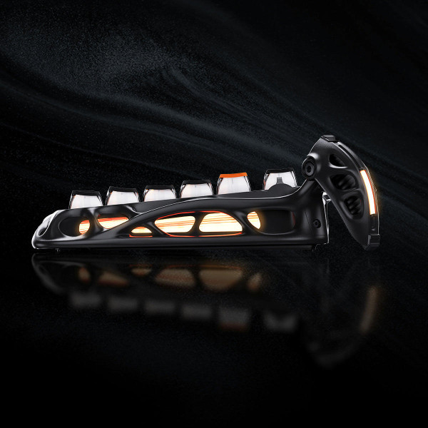 Фото - Клавіатура бездротова ігрова GravaStar Mercury K1 Pro 80keys, GravaStar x Kailh Speedy Mint, BT/WL/USB, CyberFlare (GS_K1_PRO_BO_BLK)