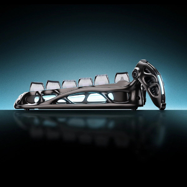 Фото - Клавіатура дротова ігрова GravaStar Mercury V75 Pro 80keys, Magnetic Jade Gaming, 8K, USB-A, RGB, Cyberpunk (GS_V75_PRO_RM_EGRY)