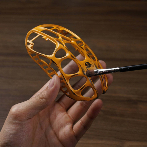 Фото - Миша бездротова ігрова GravaStar Mercury X Battle-Worn Yellow (GS_X_YLW)