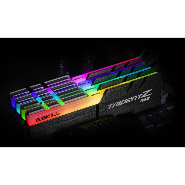 Фото - Пам'ять DDR G.Skill DDR4 2x16GB/3200 Trident Z RGB (F4-3200C16D-32GTZR)